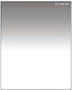 ICE 100mm x 150mm Soft Grad ND4 Square Filter Neutral Density 2 Stop Optical Glass ND GND w Hard Clamshell Case