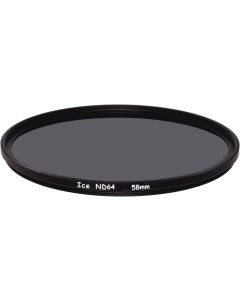 ICE 58mm ND64 Filter Neutral Density ND 64 58 6 Stop Optical Glass